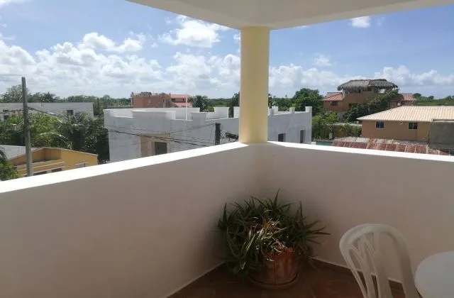 Villa Iguana Apartment vista terrace